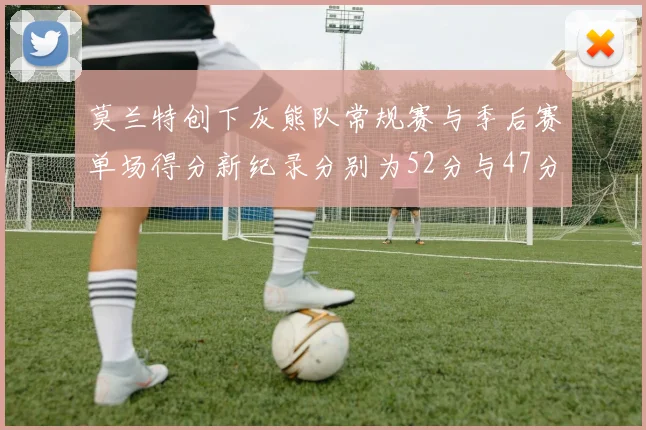 莫兰特创下灰熊队常规赛与季后赛单场得分新纪录分别为52分与47分